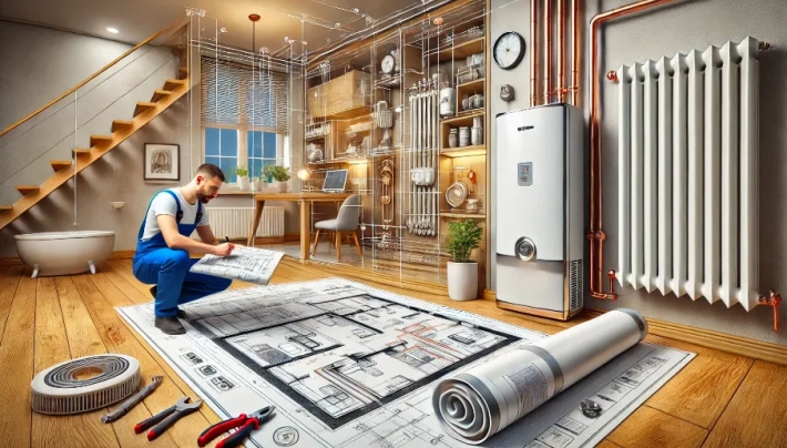 Газовое отопление под ключ – тёплый дом без забот