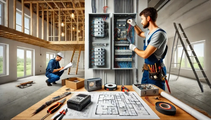 Электрика в доме под ключ: проектирование, монтаж и настройка