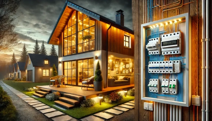 Электрика в коттедже: профессиональный монтаж под ключ