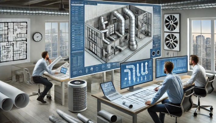 Комплексный монтаж систем вентиляции