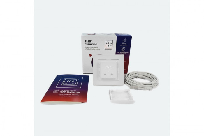 Программируемый терморегулятор ERGERT FLOOR CONTROL 340 WHITE