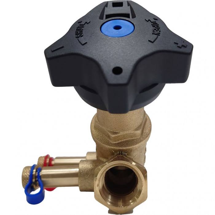 Клапан балансировочный Эффективный Инжиниринг STAD DN20 PN16 ручной без дренажа