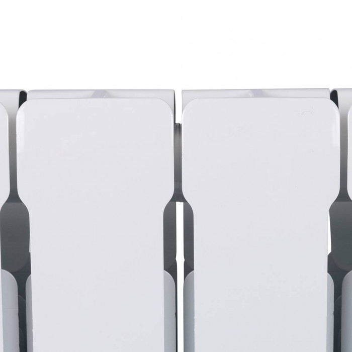 Биметаллический радиатор RIFAR BASE 500, 13 секций, боковое подключение, белый