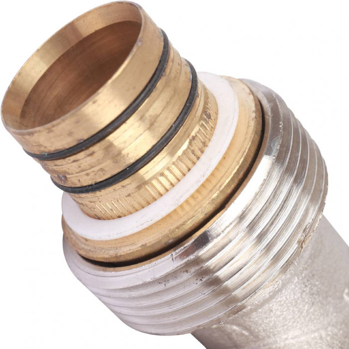 Тройник с нар.резьбой Prandelli Multyrama (32х3,0х1) для металлопластиковых труб винтовой