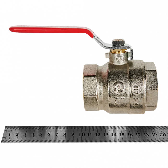 Кран шаровой ROMMER ВР/ВР, ручка рычаг 2