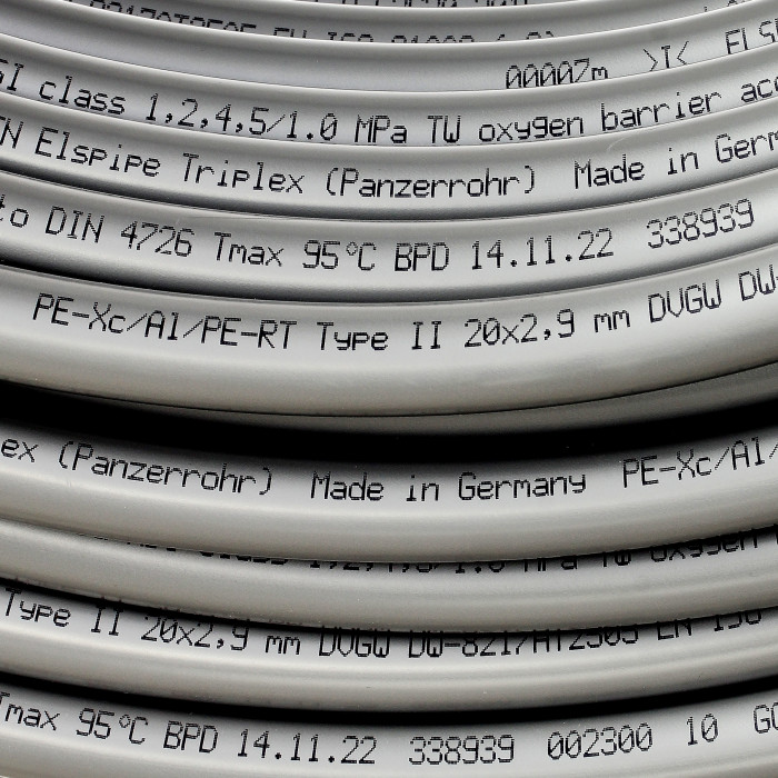 Труба Triplex PE-X/Al/PE-RT II Ø25×3,7, 50 м