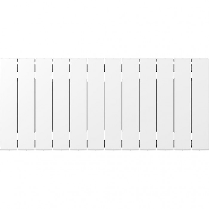 Биметаллический радиатор RIFAR SUPReMO 350, 12 секций, боковое подключение, белый