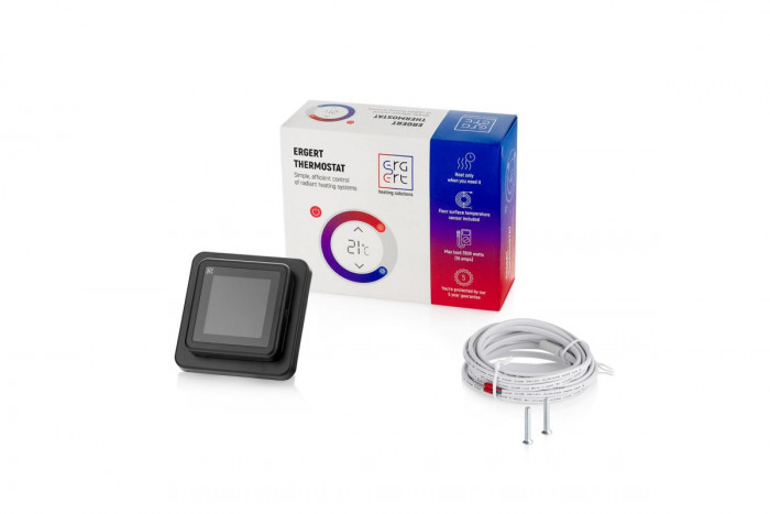 Программируемый wifi-терморегулятор ERGERT FLOOR CONTROL 360 Wi-Fi BLACK