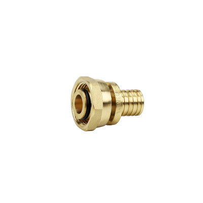 Муфта переходная (переходник на евроконус) с накидной гайкой Varmega Slide-fit VM51712, 20x3/4&quot;EK, аксиальная