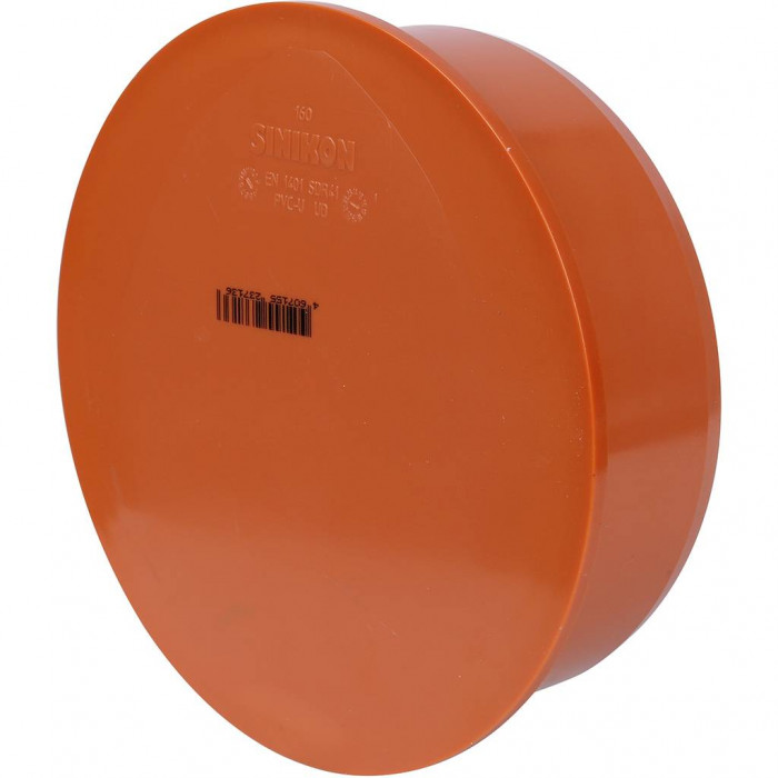 Заглушка Sinikon D160 для нар. канализации MagnaPlast