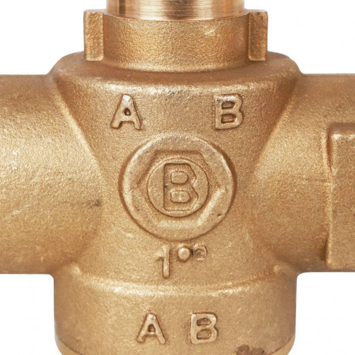 STOUT 2-Ходовой зональный клапан, сервопривод 230V, с 3-х жильным кабелем 1м., НР 1"