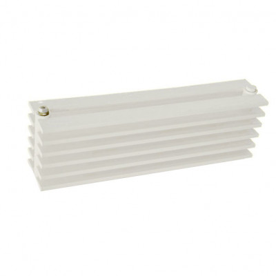 Стальной трубчатый радиатор KZTO (КЗТО) Параллели Г2-500-6 шаг 25мм, 6 секций, нижнее подключение