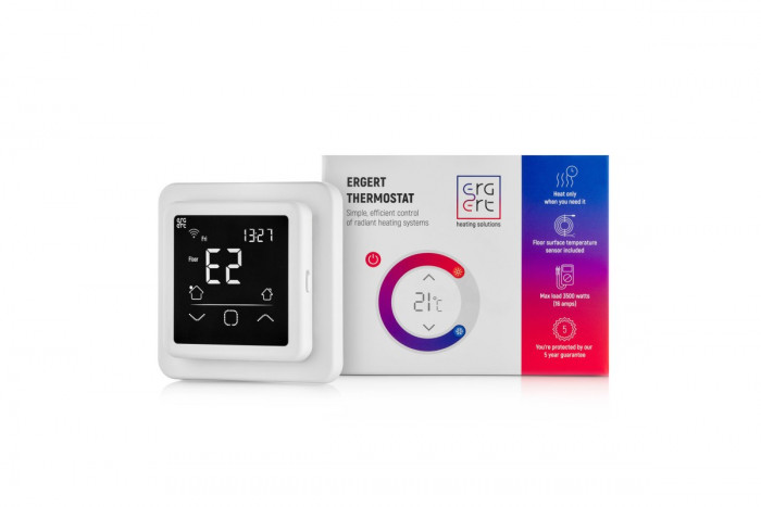 Программируемый wifi-терморегулятор ERGERT FLOOR CONTROL 360 Wi-Fi WHITE