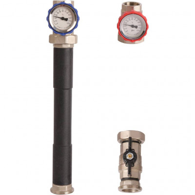 ROMMER RDG-0001 Насосная группа с прямым контуром 1  без насоса