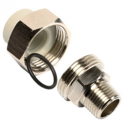 Раструбное соединение Ekoplastik ППР н/р 20х1/2