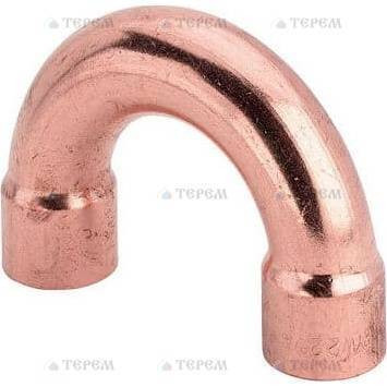 Sanha 5060 колено 180° ВП-ВП, медь 22, для медных труб под пайку