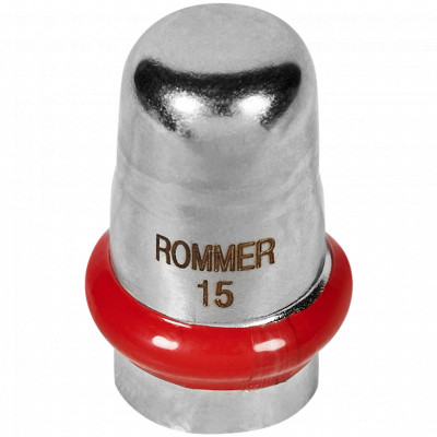 ROMMER RSS-0025-000015 Заглушка, 15, из нержавеющей стали прессовой