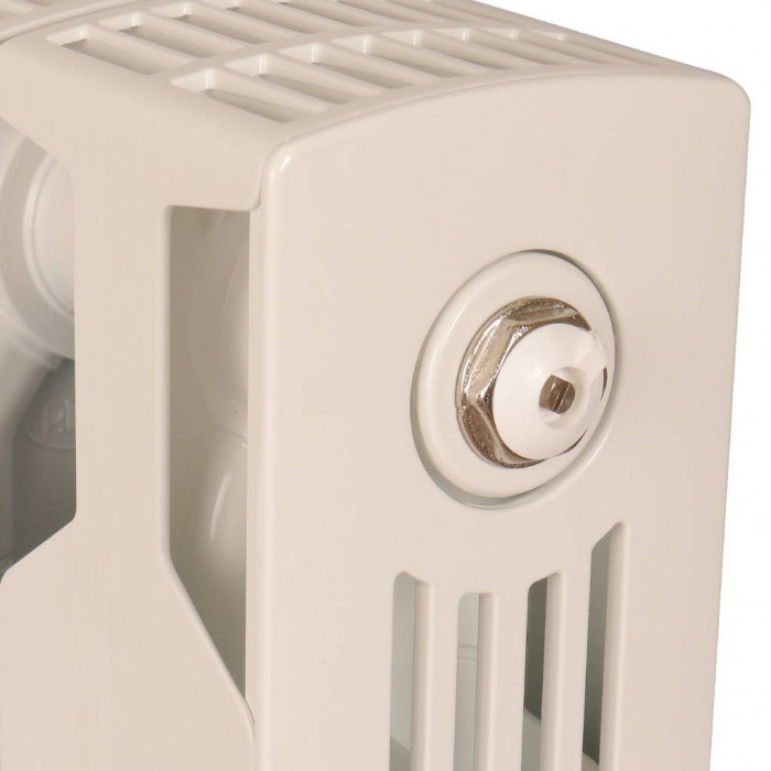 Биметаллический радиатор RIFAR SUPReMO VENTIL 500, 6 секций, нижнее правое подключение, белый