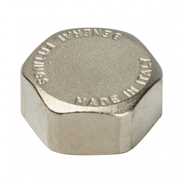 STOUT Заглушка никелированный ВР 1/8"