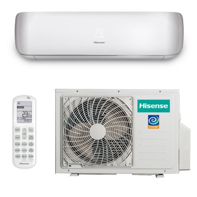 Инверторный настенный кондиционер Hisense BLACK CRYSTAL SUPER DC Inverter AS-13UW4RVETG01 WI-FI