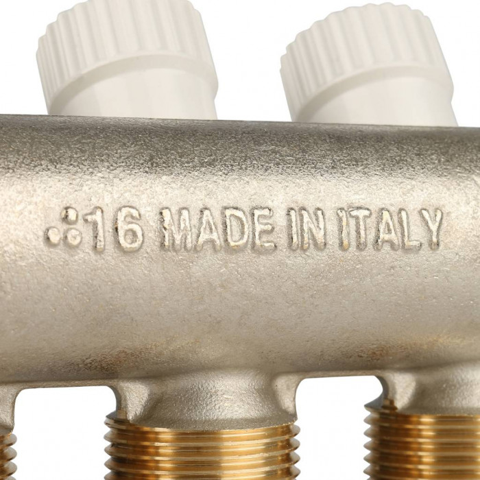 STOUT Коллектор распределительный 1", 3 отвода 3/4"ЕК