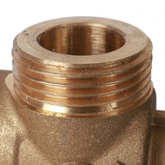 STOUT Компактный 2-Ходовой зональный клапан, сервопривод 230V, с кабелем 1м., НР 1"