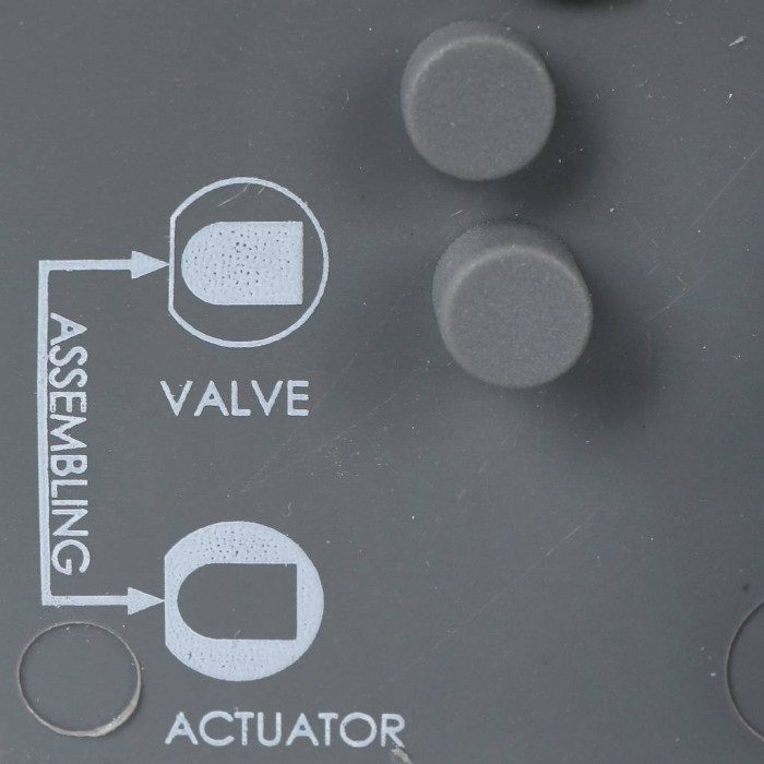 STOUT Компактный 2-Ходовой зональный клапан, сервопривод 230V, с кабелем 1м., НР 1"