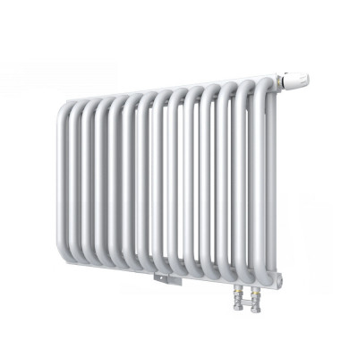 Стальной трубчатый радиатор KZTO (КЗТО) PC 2-500-14 1/2 нп прав, 14 секций, нижнее правое подключение