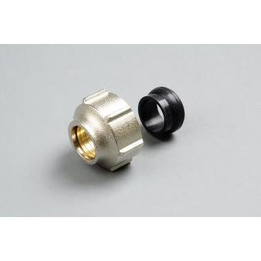 ONE PLUS Фитинг подключения L и Т образных трубок 15*3/4F латунь