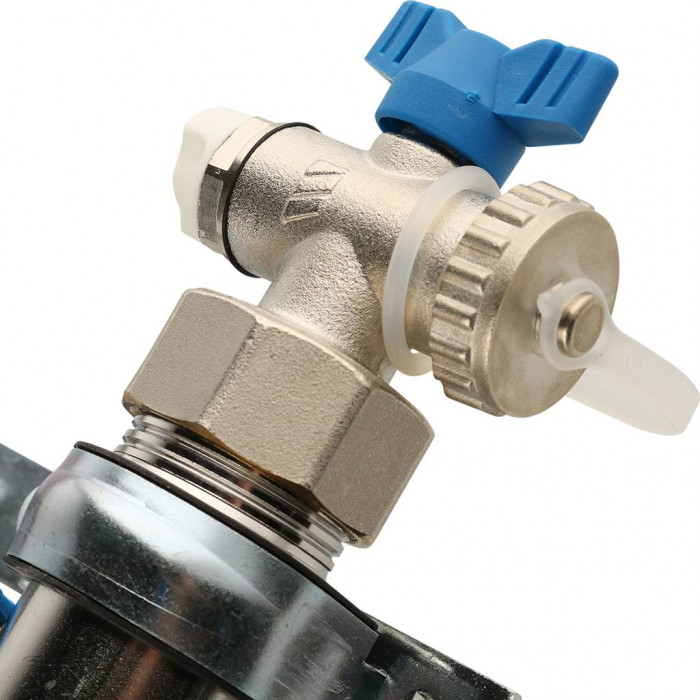 Распределительный коллектор REHAU HKV-D на 11 контуров нержавеющая сталь (12081111002)