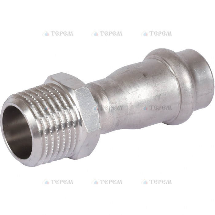 Sanha 9243G пресс-фит. нерж.сталь, ниппель перех.ВПр-НР, 15x1/2