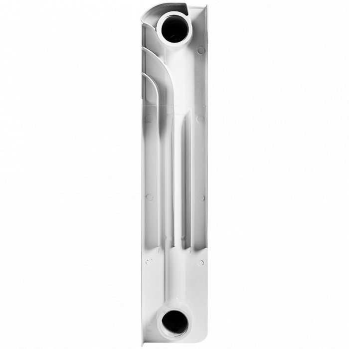 Биметаллический радиатор ROMMER Profi BM 350, 4 секций, боковое подключение, белый