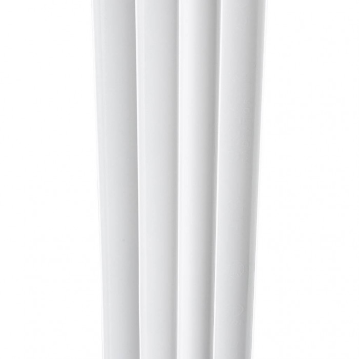 Алюминиевый радиатор Global VOX- R 500, 10 секций, нижнее правое подключение, белый