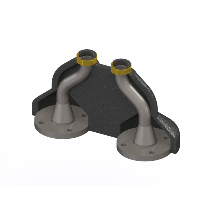 Комплект переходников с фланца DN 40 на DN 32