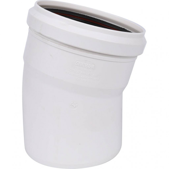 Отвод Sinikon D 110 x 15гр