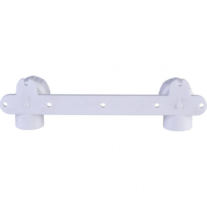 Политэк 20х1/2 Настенный комплект с внутренней резьбой для смесителя для полипропиленовых труб под сварку (цвет белый)