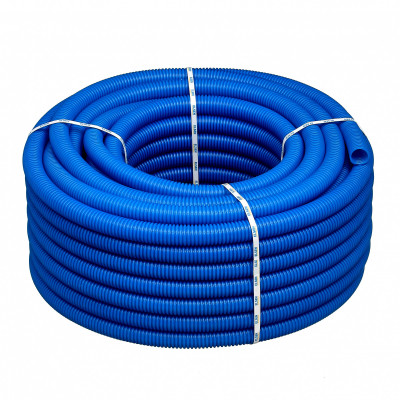 Гофротруба синяя Ø 20-32, 50 м