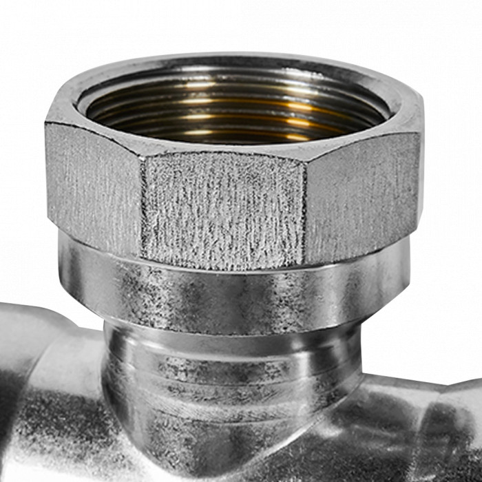 ROMMER RSS-0015-042114 ROMMER Тройник-переходник-ВР, 42х1 1/4, из нержавеющей стали прессовой