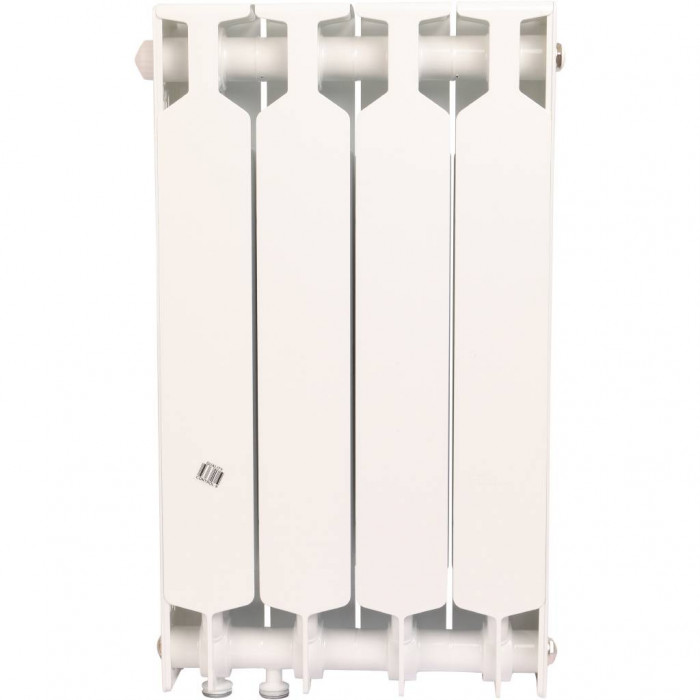 Биметаллический радиатор RIFAR SUPReMO VENTIL 500, 4 секций, нижнее правое подключение, белый