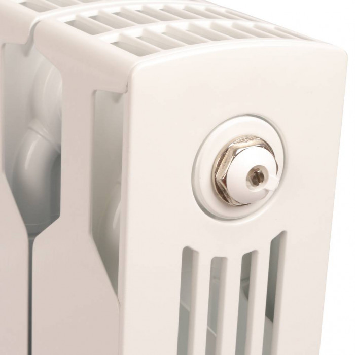 Биметаллический радиатор RIFAR SUPReMO VENTIL 500, 4 секций, нижнее правое подключение, белый