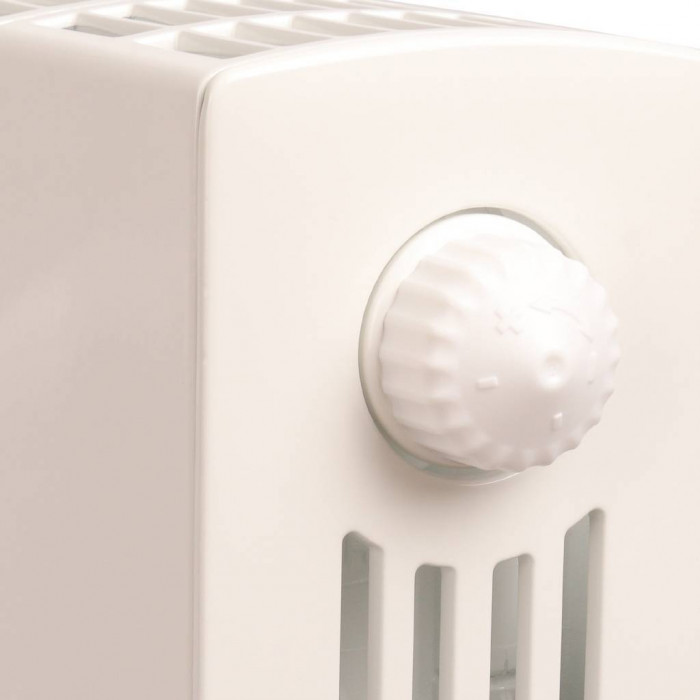 Биметаллический радиатор RIFAR SUPReMO VENTIL 500, 4 секций, нижнее правое подключение, белый