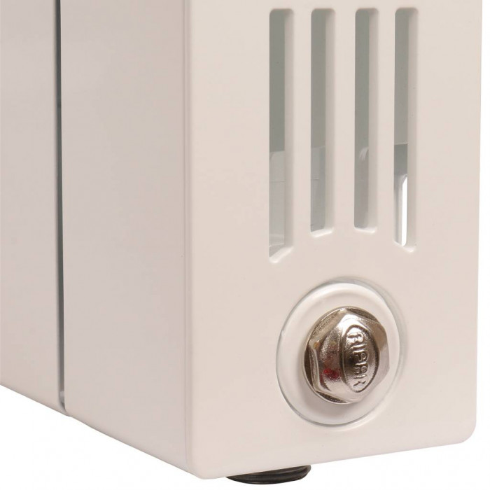 Биметаллический радиатор RIFAR SUPReMO VENTIL 500, 4 секций, нижнее правое подключение, белый