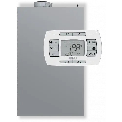 Настенный газовый котел Baxi Luna Air 28 (28 кВт), конденсационный, двухконтурный