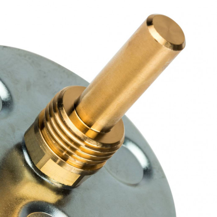 Термометр биметаллический с погружной гильзой STOUT 50 мм SIM-0001-805015