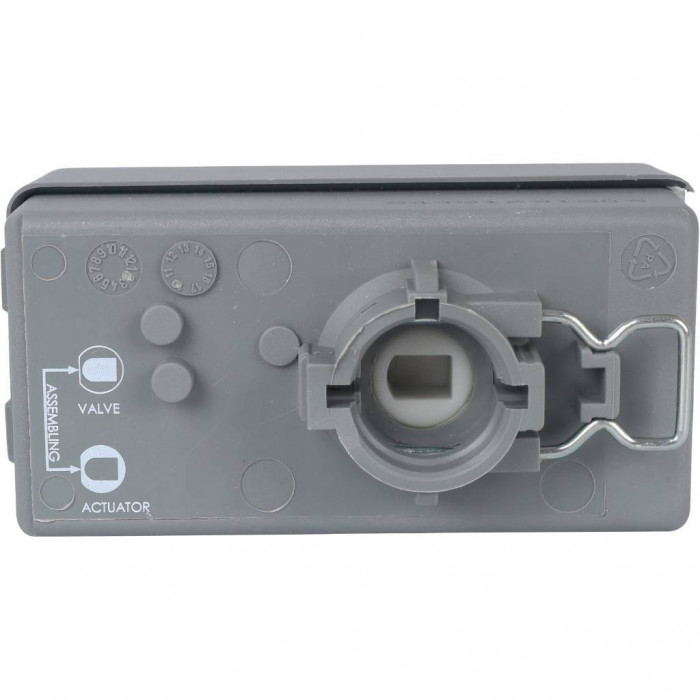 STOUT Компактный 2-Ходовой зональный клапан, сервопривод 230V, с кабелем 1м., НР 1 1/4"