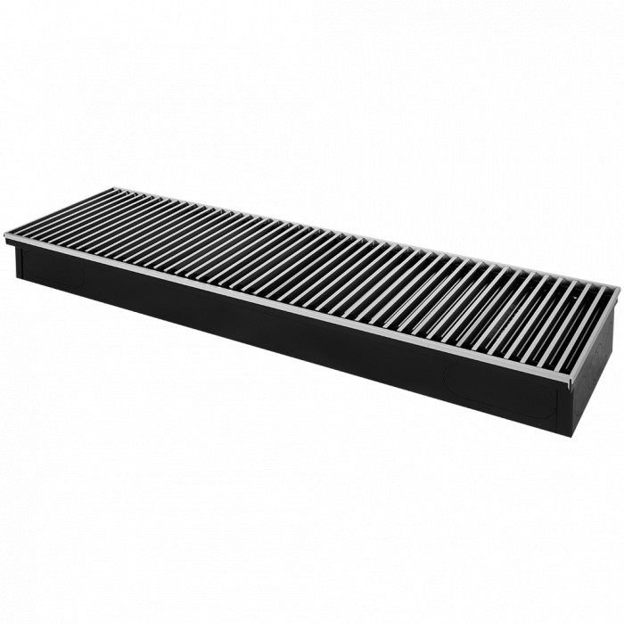 ROMMER RCN1-1000-0820080 ROMMER Конвектор внутрипольный RCN 80.200.800 (Решётка роликовая, анодированный алюминий)