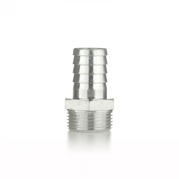 Штуцер, Н 3/4"×20 мм, TIN латунь