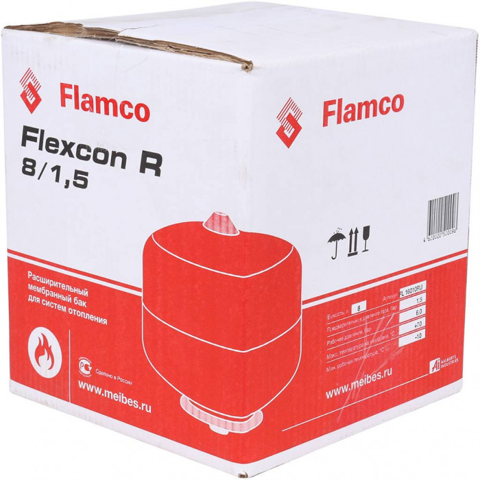 Бак для отопления Flamco Flexcon R 8