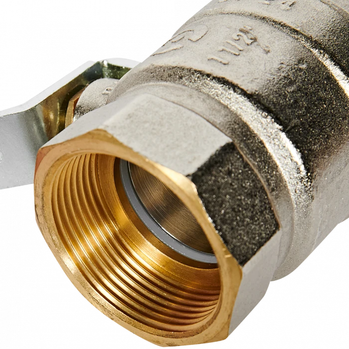 Кран шаровой ROMMER ВР/НР, ручка рычаг 1 1/2