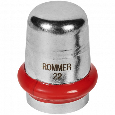 ROMMER RSS-0025-000022 Заглушка, 22, из нержавеющей стали прессовой